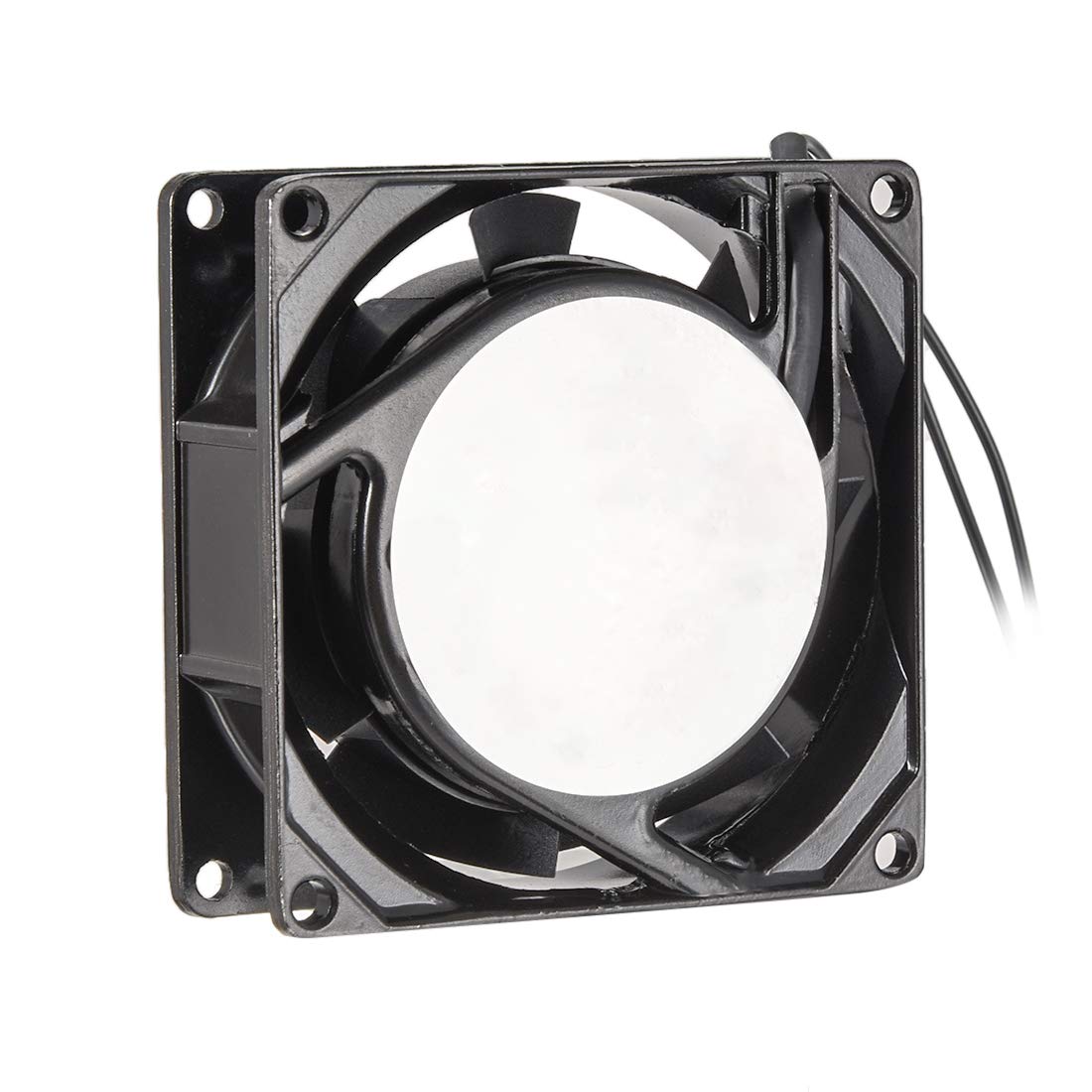 sourcing map Cooling Fan 80mm x 80mm x 25mm SF8025AT AC 220V-240V 0.1A Long Life Sleeve Bearings