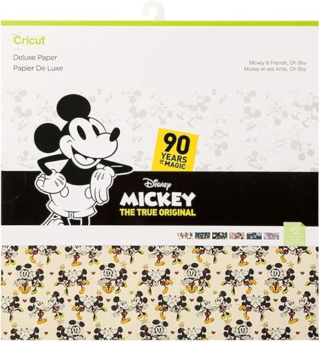 Amazon Co Jp 12インチ ペーパーパッド Disney Mickey Friends ディズニー ミッキー フレンズ スクラップブッキング コラージュ ホーム キッチン