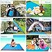 Wemk Beach Blanket, Premium Waterproof Outdoor Beach Blanket Sand Proof Mat, 82.7″ X 78.7″, Fast Dry, for Travel, Camping, Hiking, with 2 Waterproof Phone Bagthumb 2