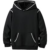RoseSeek Boy's Hoodies Long Sleeve Hooded Sweatshirts Casual Pullover Tops with Pocket