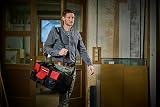 Einhell Tool Bag 56/29 Carry Case Durable Base Pockets 25 kg Load view 3
