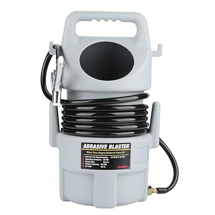 Pistola de chorro de arena, portátil, neumática, kit de ...