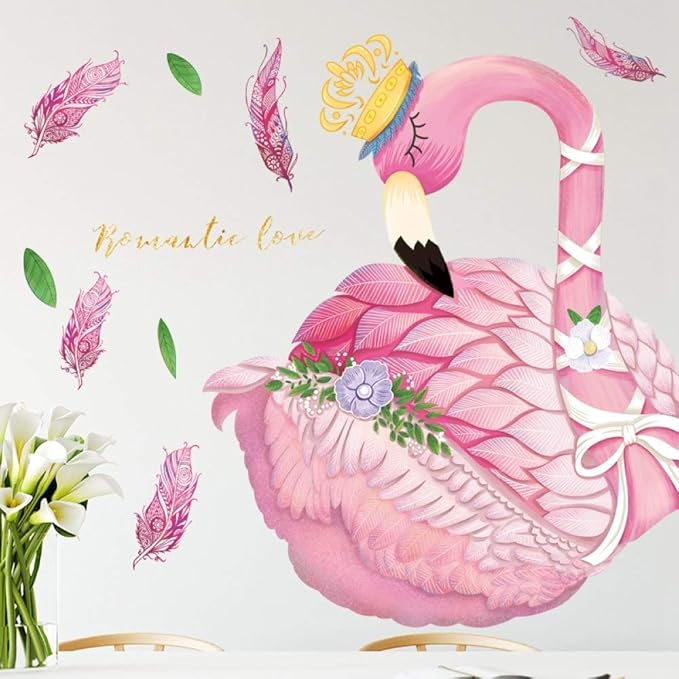 CHAOYUEB Pegatinas De Pared De Vinilo De Hierba De Flor Verde Sala De