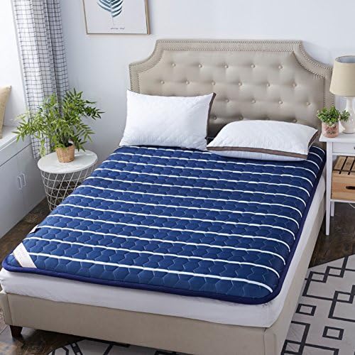 Japanese Sleeping Tatami Floor mat, Foldable Futon Mattress mat Pad Topper Bed roll For bed Studtents Dorm Home Meditaion -A 120x200cm(47x79inch)