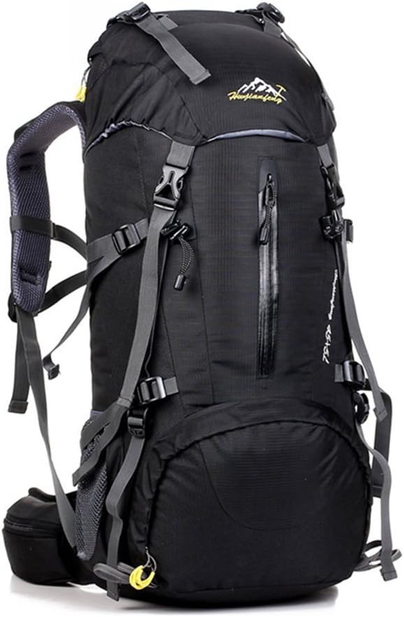 KADUNDI 50/60L Internal Frame Backpack Waterproof Hiking Backpack with Rain Cover For Travel Camping Climbing Fishing Cycling Skiing