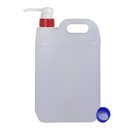 Bidón Garrafa Plástico 5 litros con dosificador 30 ml. 1 Garrafa+ ...