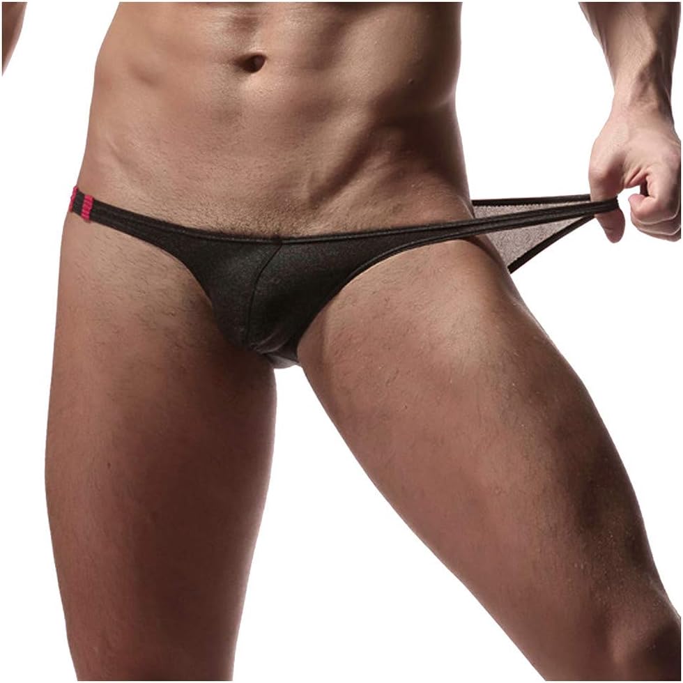 Lailailaily WomenNew Men U-Convex Thin Ice Wire Low-Waisted Underpants Sexy Comfortable Underwear
