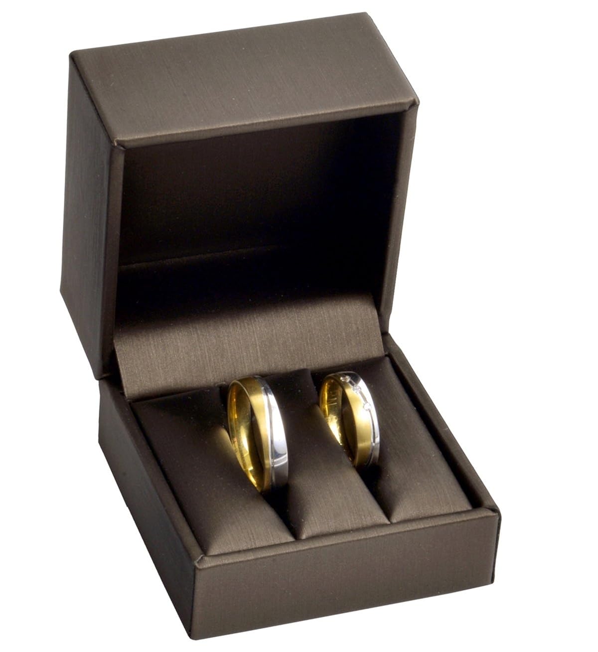 Aufbewahrung EYS JEWELRY® Schmuck-Etui für Ring 59 x 59 x 48 mm Kunst