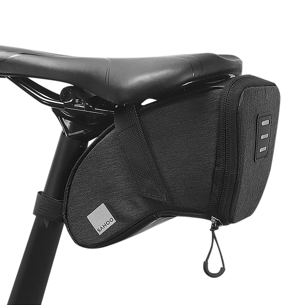 Buy Honorall Bicycle Saddle Bag Waterproof Bike Seat Bag Reflective