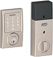 Schlage Sense Smart Deadbolt with Century Trim in Satin Nickel (BE479 CEN 619)