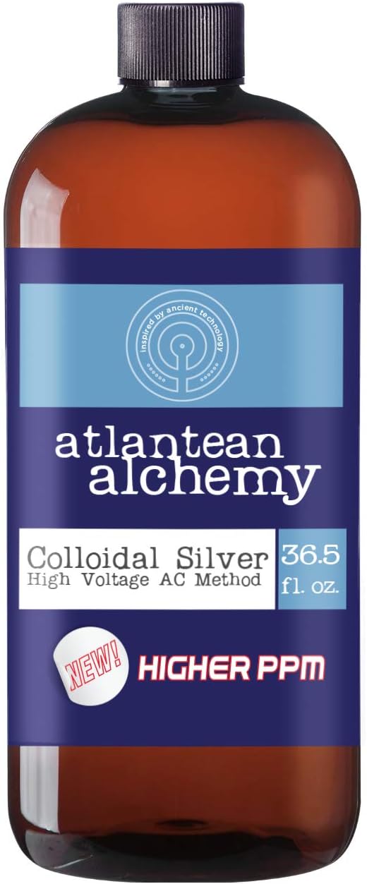 Colloidal Silver 36.5 Ounces 70ppm Health & Personal Care