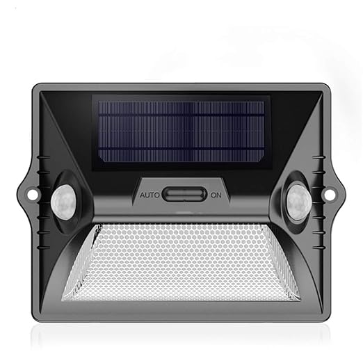 HUI LIGHT Seguro Solar Foco Proyector LED,Foco Impermeable Al Aire ...