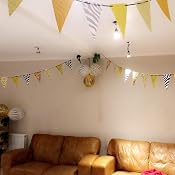 Party Decor Safari Animal King of the Jungle Themed Bunting Banner 15 ...