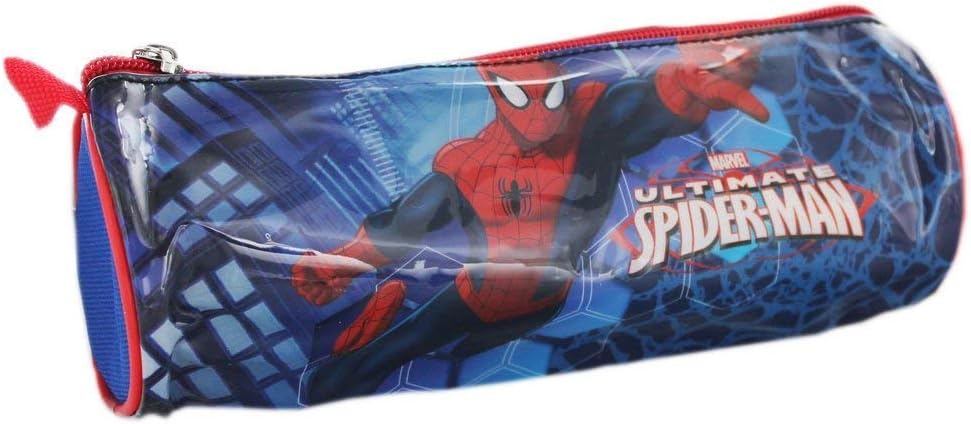 Spiderman Barrel Pencil Case