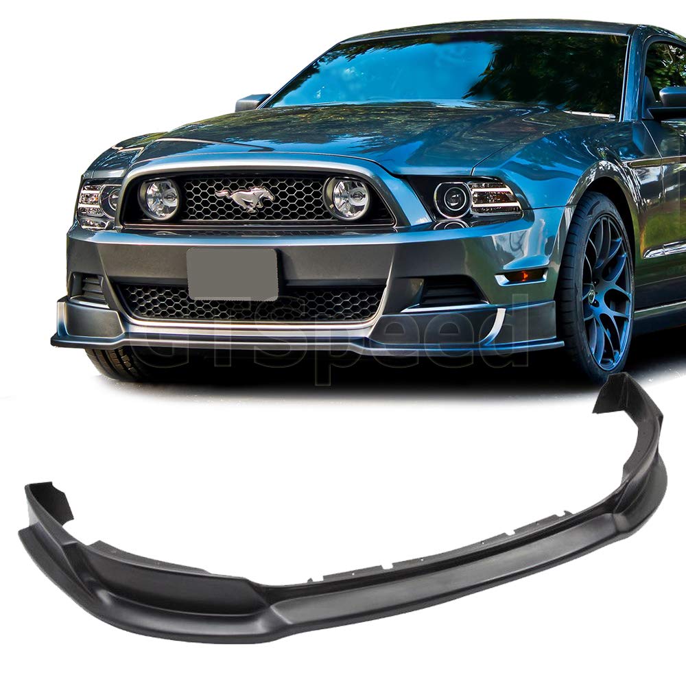 GT-Speed - RTR Style USDM PU Front Bumper Lip - Compatible With 2013-2014 Ford Mustang (Not Compatib