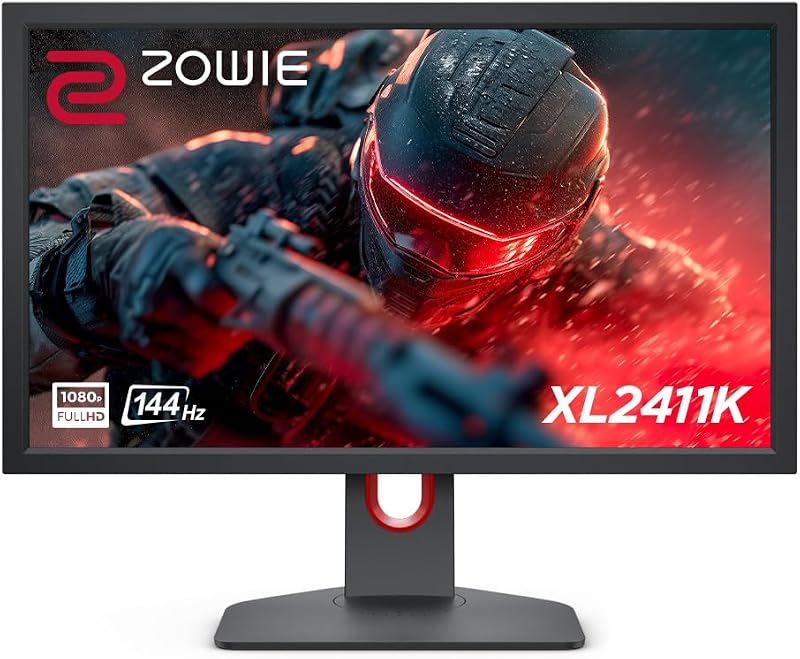 BenQ ZOWIE XL2411K 24" Gaming Monitor 144Hz 1080p TN 120fps PS5 Xbox DyAc