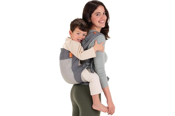 Beco Toddler Carrier (20-60 lbs) with Breathable 3D Mesh & Extra Wide Seat - Front-Carry & Backpack Style - Lightweight Sling