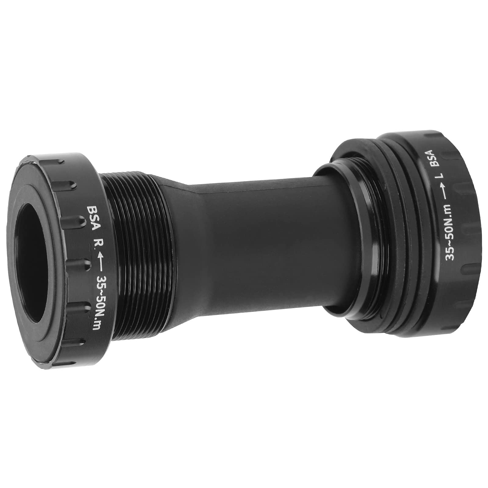 cersalt Bicycle Bottom Bracket, Bike Bottom Bracket Professional Stable with High Performance for Mountain Bike(black)