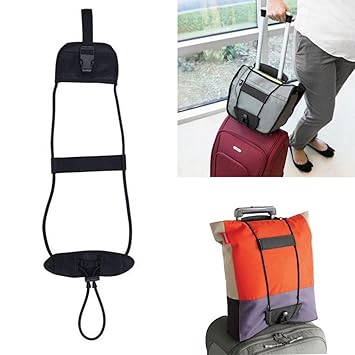 Ouneed Luggage Belt , Travel Luggage Suitcase Adjustable Belt Add A Bag Strap Carry On Bungee Travel