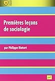 Premi&egrave;res le&ccedil;ons de sociologie
