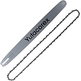 Yutacorex 28 Inch Replacement Bar &amp; Chain for Stihl MS660 MS661 MS460 MS461 MS650-3/8" Pitch 91DL Semi-Chisel 3003 000 6038