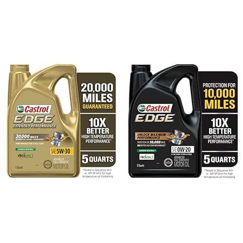 Castrol Edge Extended Performance 5W20 Advanced Full Synthetic Motor