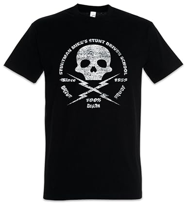 Urban Backwoods Stuntman Mike Vintage T-Shirt - Quentin Death Film Jungle Tarantino Proof Julia Größen S - 5XL