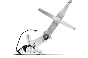 A-Premium Electric Power Window Regulator with Motor Compatible with Chevrolet Camaro Pontiac Firebird 1993-2002 Front Left D