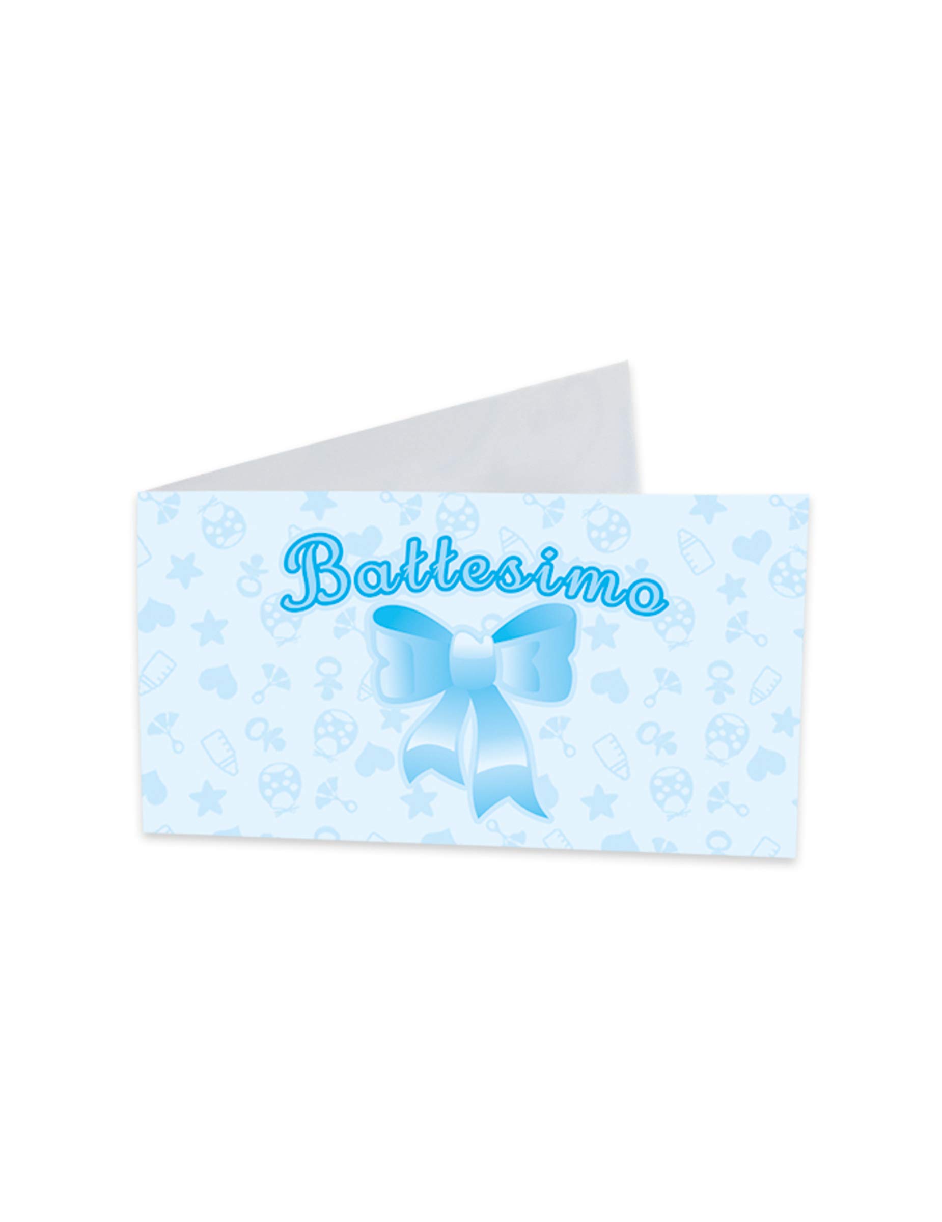 Big Party Baptism Party Cards, Blue, 62003