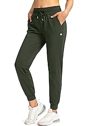 G Gradual Women's Joggers Pants with Zipper Pockets