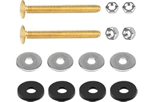 APOPIP Tank to Bowl Bolt Kit 6101 Replacement for Fluidmaster, Toilet Tank Replacement Kit Universal Design Fit Most Toilets