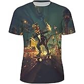 3D Pattern Print T-Shirt with Breathable Cool Lightweight Flexible Easy to Match Diverse and Stylish Casual Wear