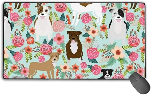 Teclado Alfombrilla de ratón con Respaldo Antideslizante Alfombrilla de