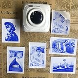 New PAPERANG MEMOBIRD Color Printing Paper Print Show Blue Color 5730 Thermal Photo Printing Paper Sticker Paper 3 Volumes Send