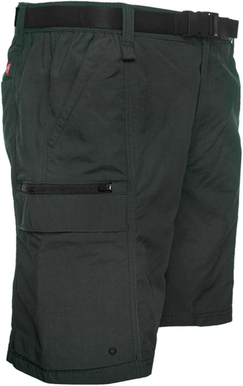 Coleman Men's Outdoor Hiking Nylon Cargo Shorts (Large, Raven)