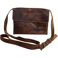 Hide & Drink, Leather Mini Classic Shoulder Bag, Wallet Storage, Phone Holder, Travel & Commute Accessories, Durable…