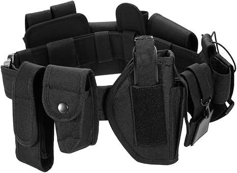 Heling896 10pcs Outdoor Tactical Gurtel Taktische Polizei Wachmann Ausrustung Pflicht Utility Kit Gurtel Mit Beutel System Jagd Wandern Amazon De Kuche Haushalt
