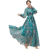 Vestido Plus Maxi De Chifón Con Volante Y Lunares | Boohoo ES