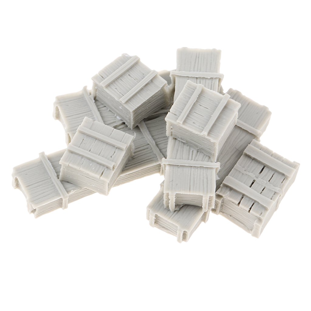 SM SunniMix 1/35 Scale Resin Kits Unpainted Crates Model Miniature Wargame Diorama Accessory