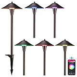 LEONLITE Low Voltage Pathway Lights, 200LM Smart