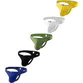 Hanhepee Men's Modal Thongs for Breathable T Back Low Waist Underpanties