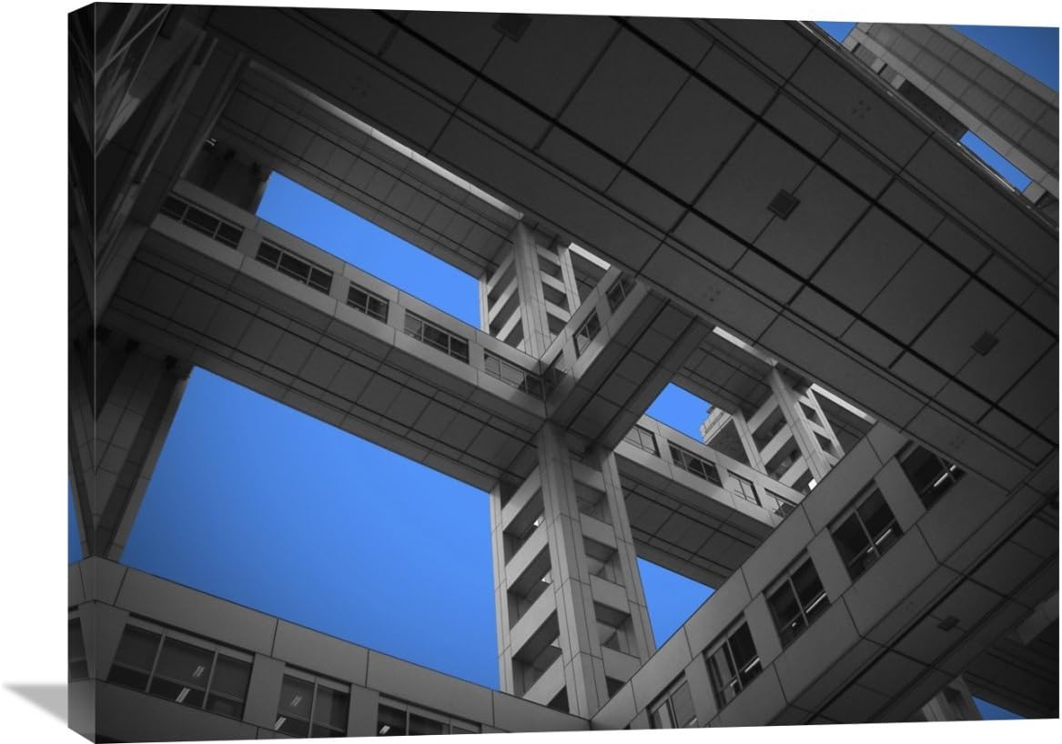 Naxart Studio "Floors of Fuji Building Giclee on Canvas, 32" by 1.5" by 24"