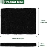 Ezebesta Activated Carbon Filters for Food Waste Bin 7 Pack 9.5x7cm Fits J&J view 3