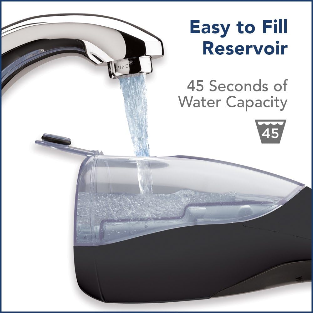 WaterPik Waterflosser Cordless Plus Satin Black: Health & Personal Care
