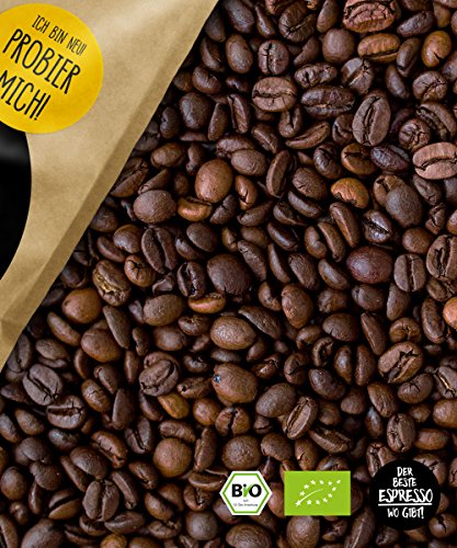 DER BESTE ESPRESSO WO GIBT! - 250g (Bohne) - Premium Bio Espresso - Fairtrade & Organic - Perfekte Crema - vollmundig im… – Bild 6