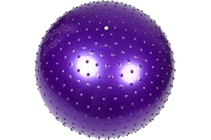 QUMIIRITY Spiked Stability Exercise Ball Anti-Burst Slip Resistant Yoga Massage Ball for Sensory and Balance