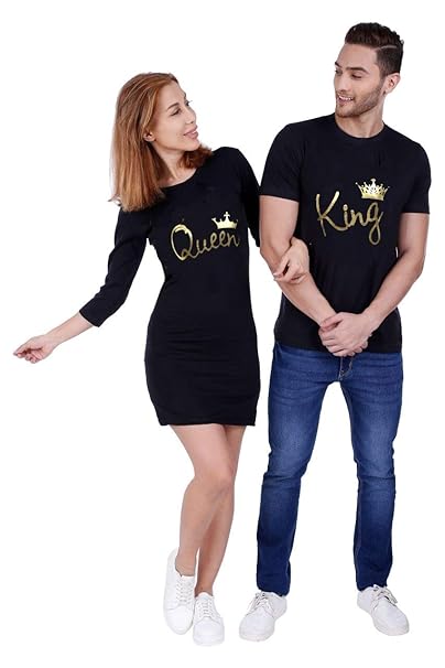 couple frock and t shirt
