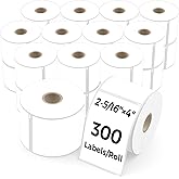 Shipping Labels Compatible with Dymo 30256 – 24 Rolls 7200 Thermal Labels (2 5/16” x 4”), Address Label Fits for Dymo Labelwriter 450, 450 Turbo, 4XL (Not for 550, 5XL)