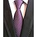 Jeatonge Lot 6 Pcs Mens Ties and 3 Free Tie Clips, Men's Classic Tie Necktie Woven Jacquard Neck Ties (Style 13)