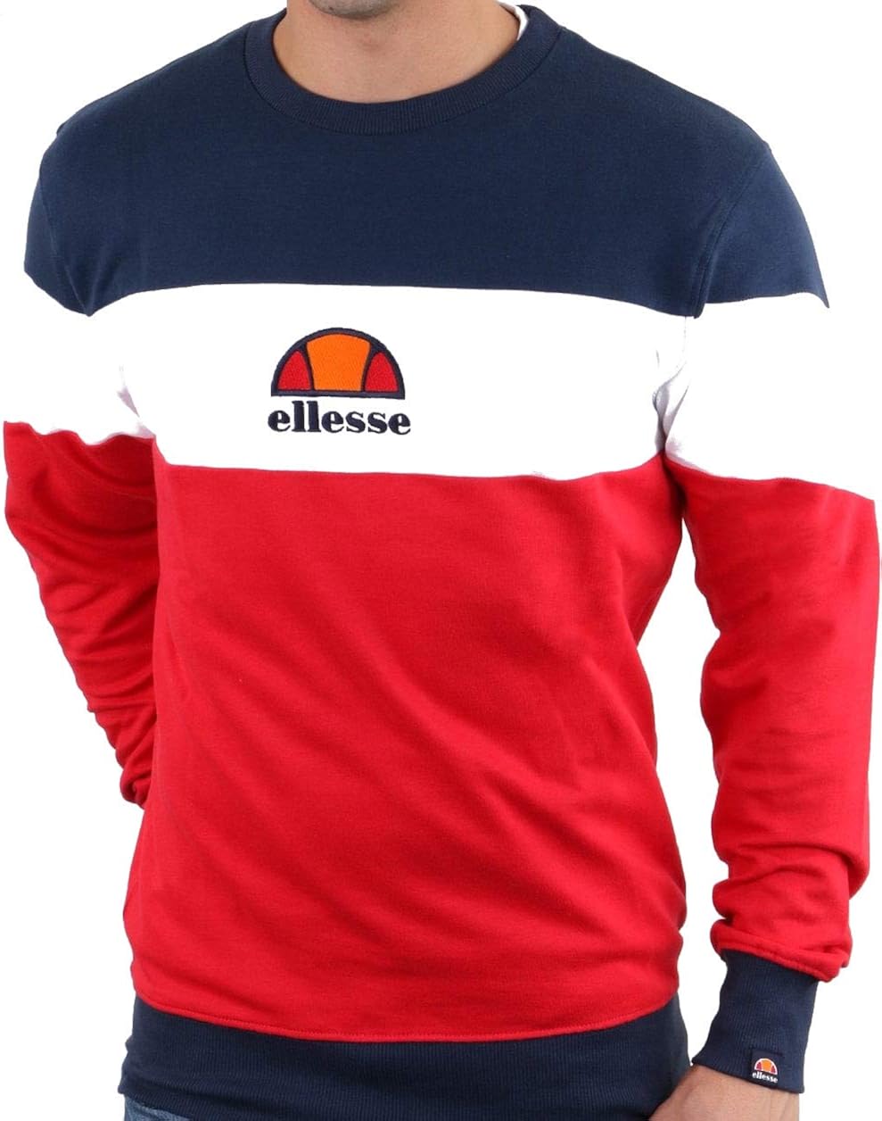 red ellesse jumper